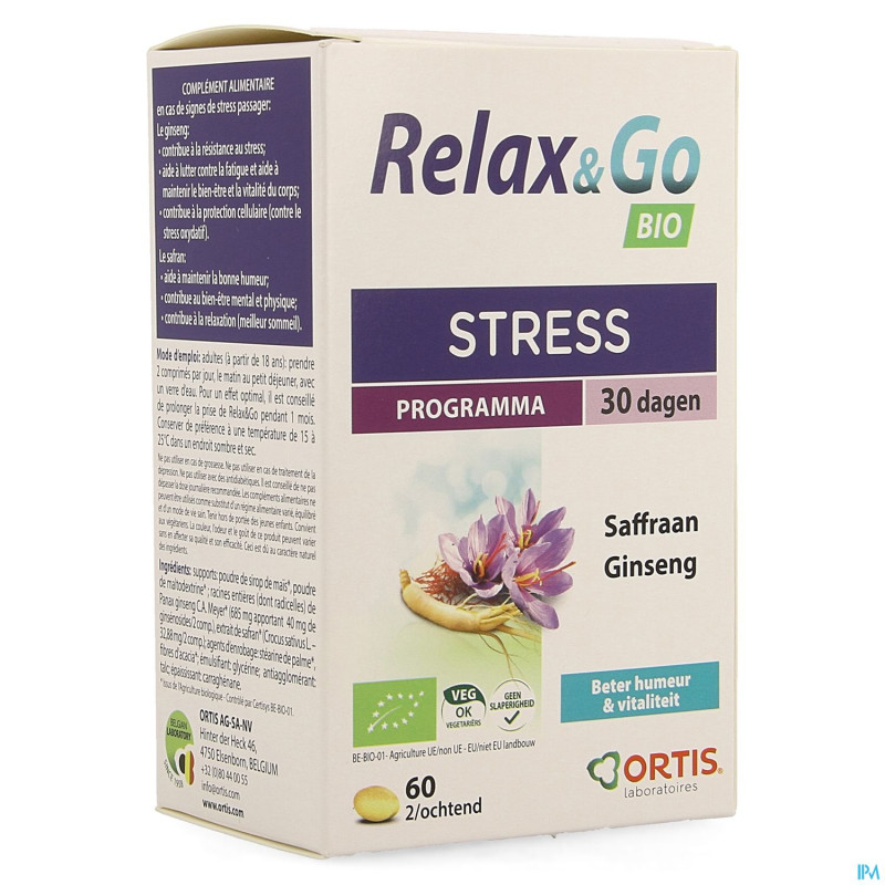 Ortis relax&go bio    comp 4x15