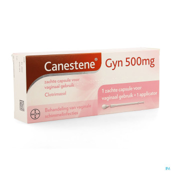 Canestene gyn 500mg caps molle us.vaginal1+applic