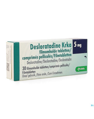 Desloratadine krka  5mg comp pell  30