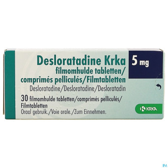 Desloratadine krka  5mg comp pell  30
