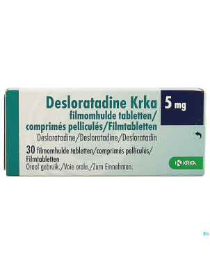 Desloratadine krka  5mg comp pell  30
