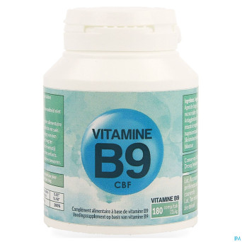 Vitamine b9 cbf    comp 180