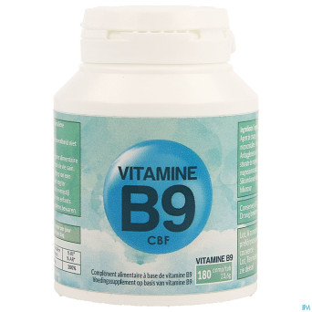 Vitamine b9 cbf    comp 180