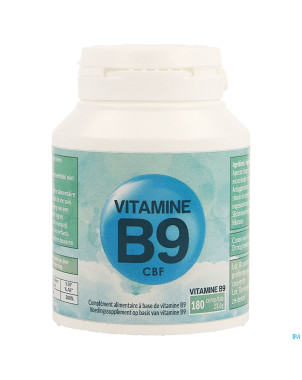 Vitamine b9 cbf    comp 180