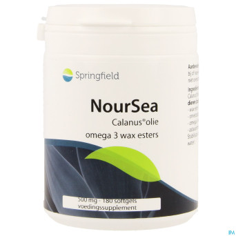 Noursea huile calanus    pot softgels 180
