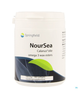 Noursea huile calanus    pot softgels 180