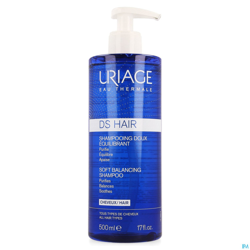 Uriage ds hair shampooing doux equilibrant   500ml