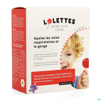 Lolettes voies respiratoire gorge 14