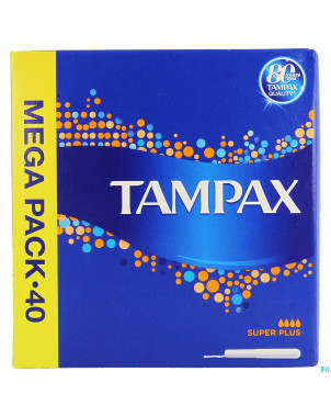Tampax super plus    40