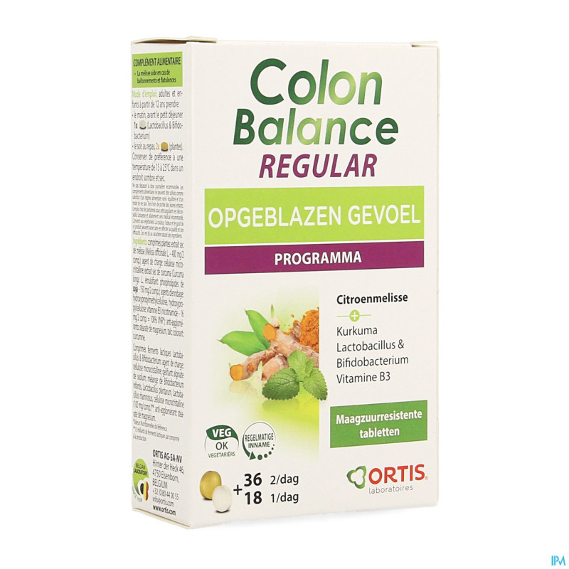 Ortis colon balance regular comp 36
