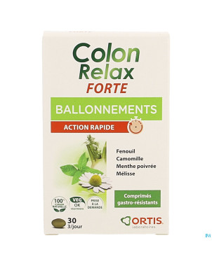 Ortis colon relax forte    comp 30