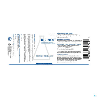 B12-2000    comp 60 rempl.3510641