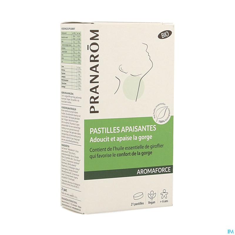 Aromaforce bio pastilles apaisantes    21