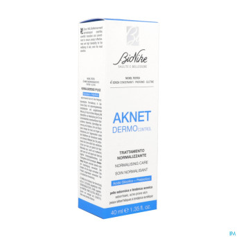 Bionike aknet dermocontro soin norm.    tube 40ml