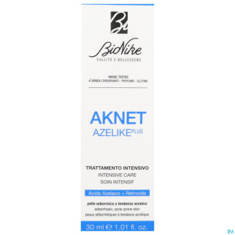Bionike aknet azelike plus soin intens.  tube 30ml