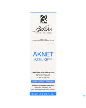 Bionike aknet azelike plus soin intens.  tube 30ml