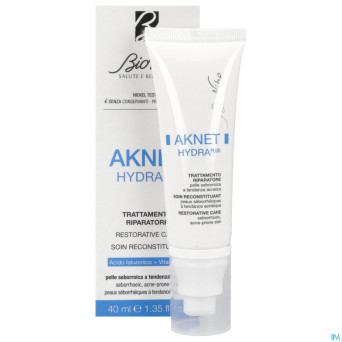Bionike aknet hydra plus soin reparateur tube 40ml