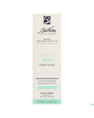 Bionike def mask instant hydra soin detox    75ml
