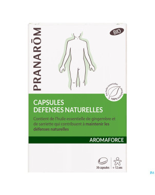 Pranarom aromaforce bio defenses nat.caps 30