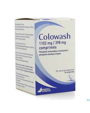 Colowash 1102mg/398mg    comp 32