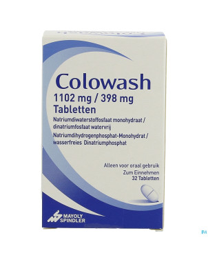 Colowash 1102mg/398mg    comp 32