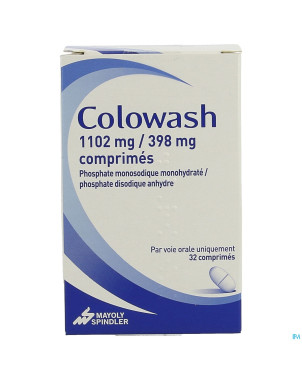 Colowash 1102mg/398mg    comp 32