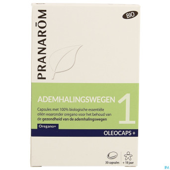 Pranarom oleocaps+ bio 1 voies respi caps 30