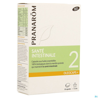 Pranarom oleocaps+ bio 2 intestin caps 30