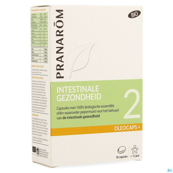 Pranarom oleocaps+ bio 2 intestin caps 30