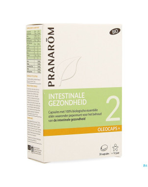 Pranarom oleocaps+ bio 2 intestin caps 30