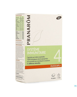 Pranarom oleocaps+ bio 4 resistance  caps 30