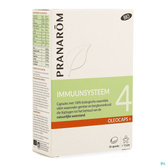 Pranarom oleocaps+ bio 4 resistance  caps 30