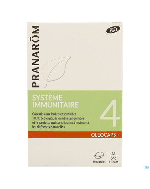 Pranarom oleocaps+ bio 4 resistance  caps 30