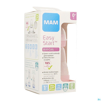 Mam biberon easy start a/colique    160ml