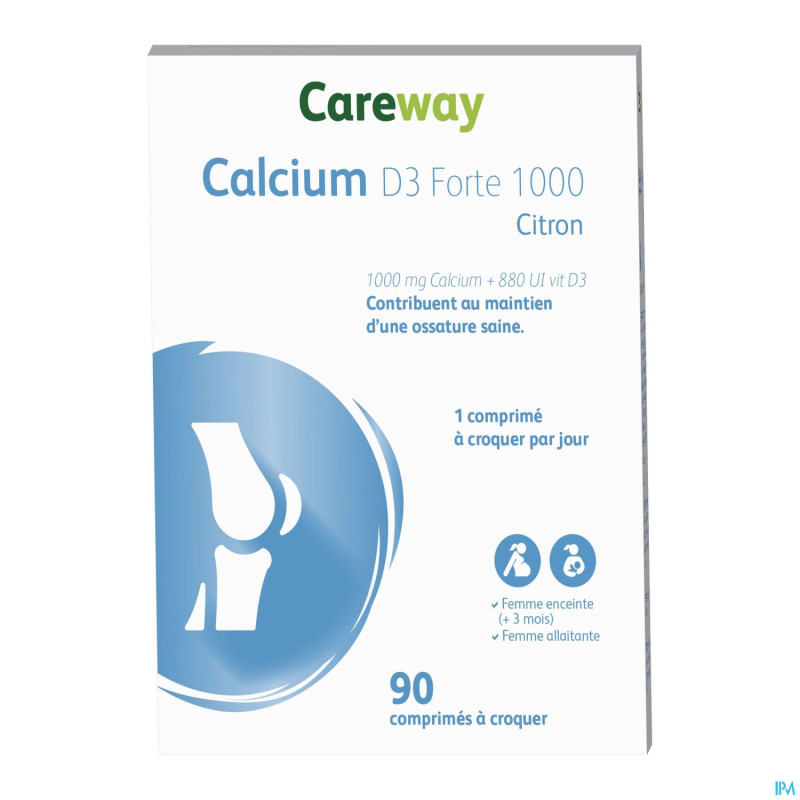 Careway calcium forte 1000/880    comp 90