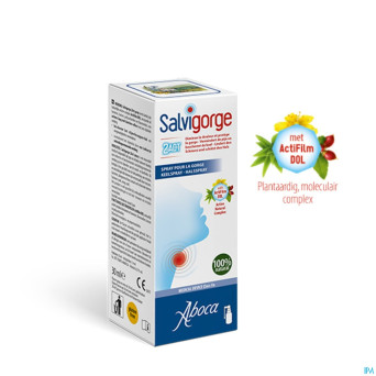 Salvigorge 2act spray alcool   30ml