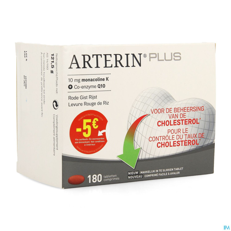 Arterin plus    comp 180 promo