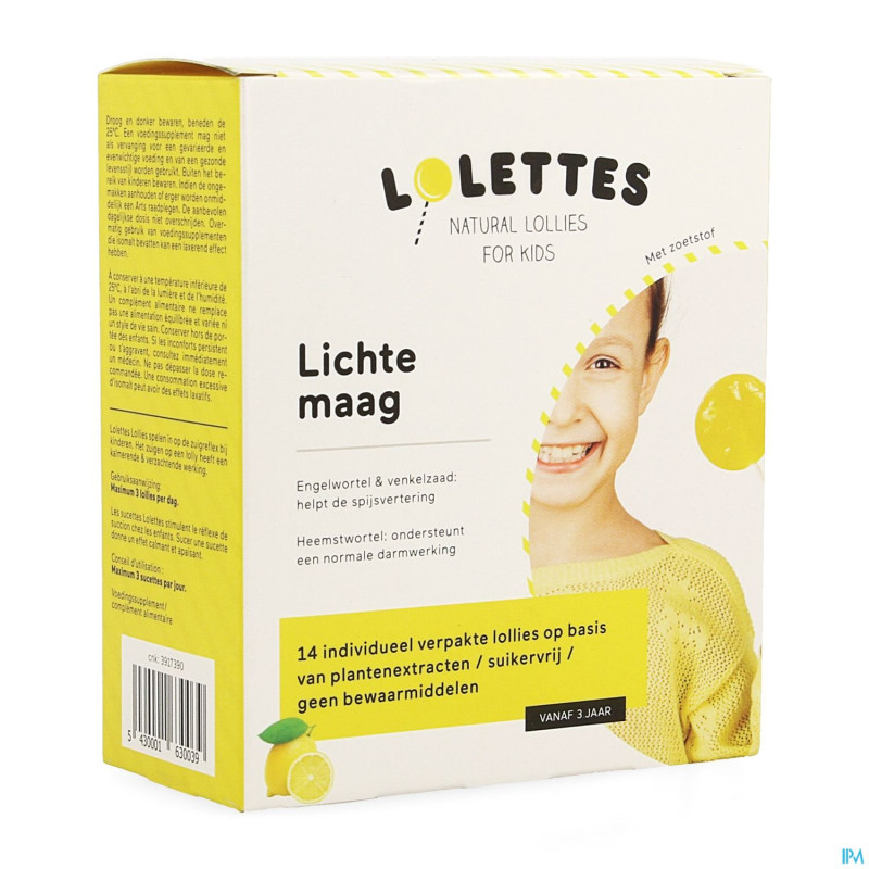 Lolettes estomac leger    14