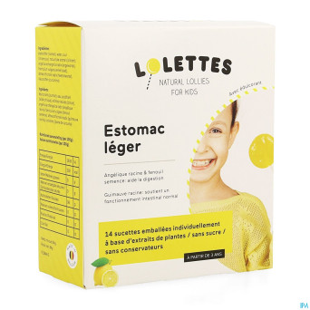 Lolettes estomac leger    14