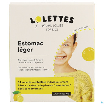 Lolettes estomac leger    14