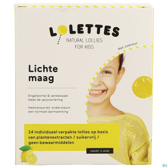 Lolettes estomac leger    14