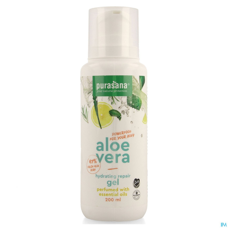 Purasana vegan aloe vera pur.gel parf hle ess200ml
