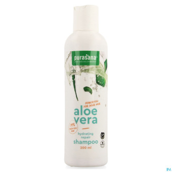 Purasana vegan aloe vera sh reparateur hydra 200ml