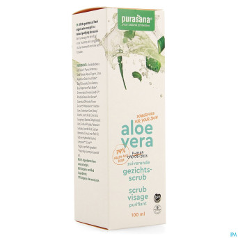 Purasana vegan aloe vera gommage purif.visage100ml