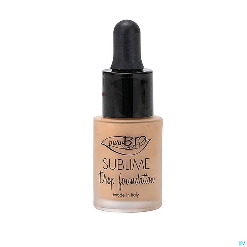 Purobio fond teint fluide drop sublim 03 bio  15ml