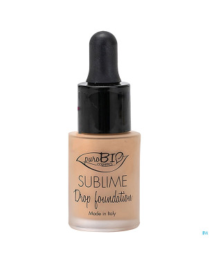 Purobio fond teint fluide drop sublim 03 bio  15ml
