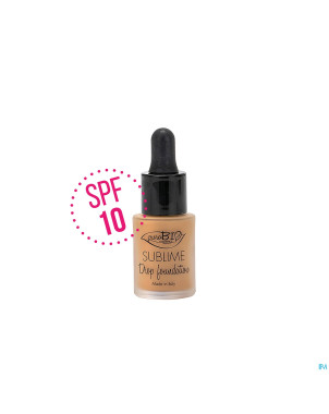 Purobio fond teint fluide drop sublim 05 bio  15ml