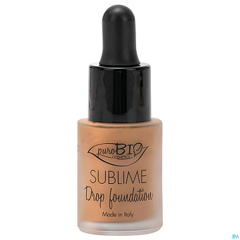 Purobio fond teint fluide drop sublim 06 bio  15ml