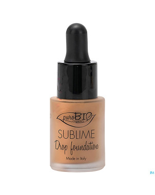 Purobio fond teint fluide drop sublim 06 bio  15ml