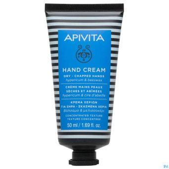 Apivita hand cream dry chapped hypericum 50ml